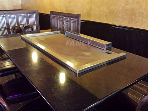 Customized Teppanyaki Grill & Hibachi Grill Tables - FANCY