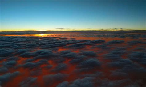 Sunset Above Clouds, HD Nature, 4k Wallpapers, Images, Backgrounds, Photos and Pictures