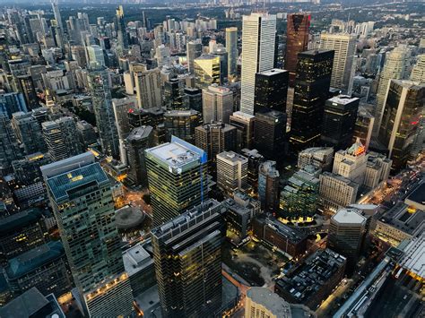 Aerial View of City Buildings · Free Stock Photo