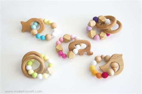 How to make Natural Wood & Silicone Baby Chew Toys | Make It & Love It