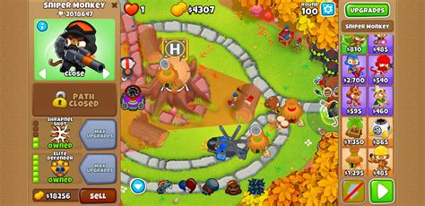 Elite Defender 2MP on Tree Stump : r/btd6