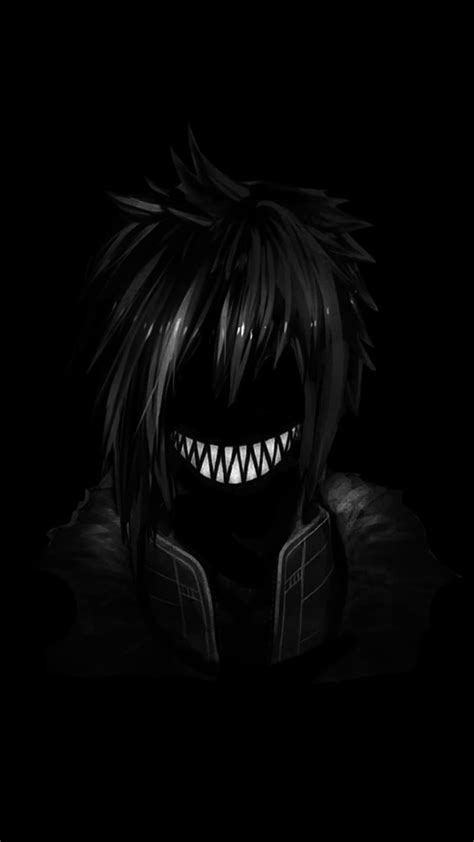 720P free download | Creepy smile, anime, creeply, HD phone wallpaper | Peakpx