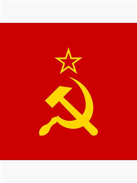 "Flag of USSR - Soviet Union Flag" Sticker for Sale by ArgosDesigns | Redbubble