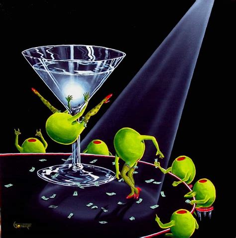 Michael Godard Martini Art - ThingsMenBuy.com