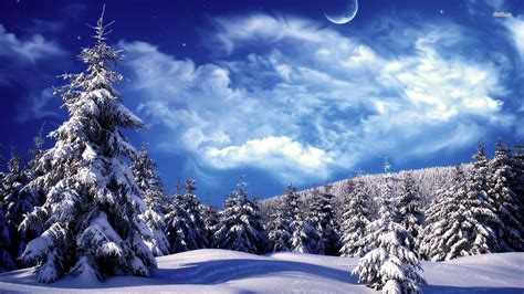 Winter Wonderland Desktop Wallpaper - WallpaperSafari