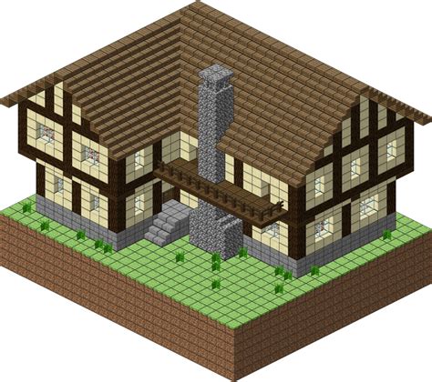 Medieval Minecraft House Blueprints