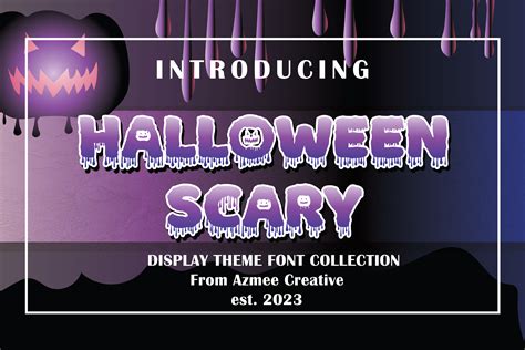 Halloween Scary Font by Suming Kreatif · Creative Fabrica