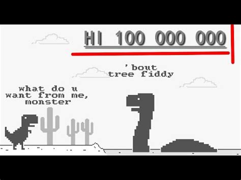 dino game chrome Chrome dinosaur game make highest score 100 000 000 world record 2020 – ISBAGUS