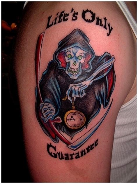 35 Horrifying Grim Reaper Tattoo Designs