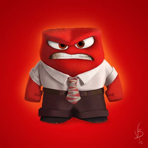 Inside Out - Anger Fanart :: Behance