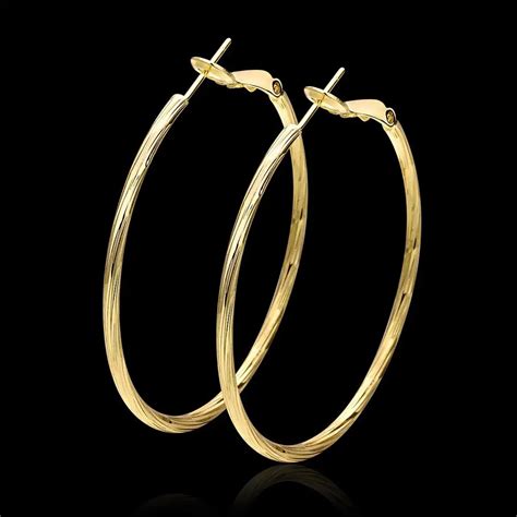 Best 24 Real Gold Hoop Earrings - Home, Family, Style and Art Ideas