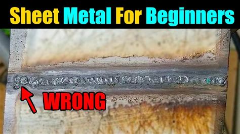 Welding Thin Sheet Metal With Flux Core: Expert Tips & Tricks - Fit Welding