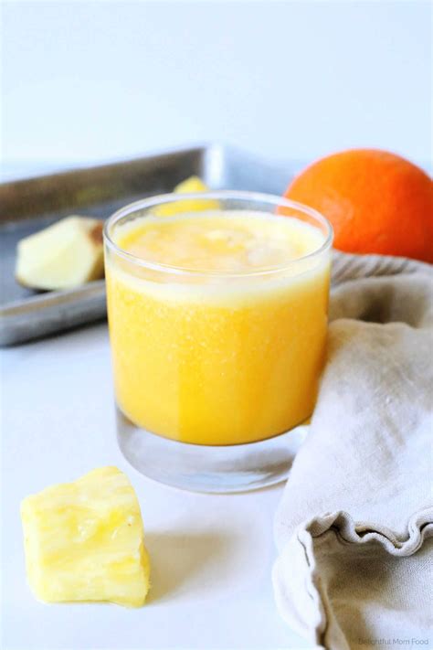 Pineapple Orange Juice Drink - Delightful Mom Food