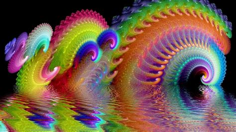 Psychedelic 3D Fractal Digital Art HD Trippy Wallpapers | HD Wallpapers ...