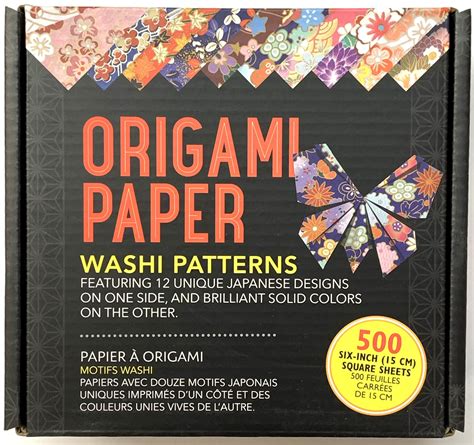 Origami 500 Pack Washi Patterns — Maggiolly Art