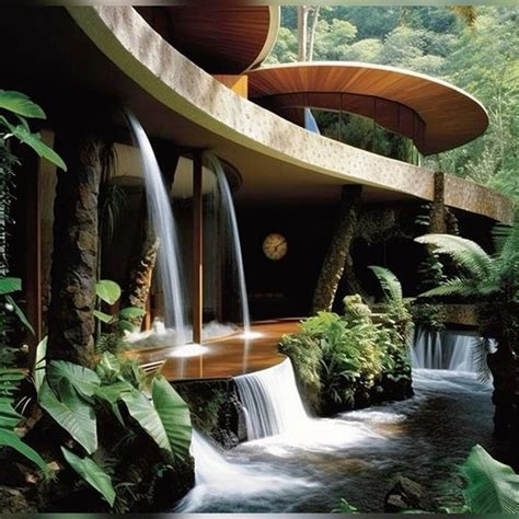 waterfall house | Diseño casas modernas, Arquitectura vernácula ...