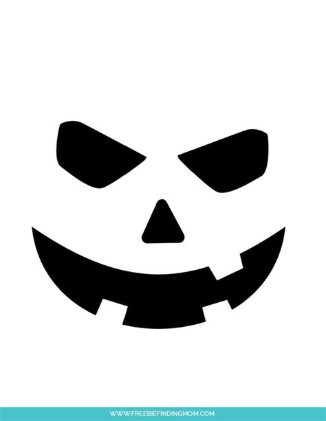 3 Free Printable Easy Pumpkin Carving Stencils