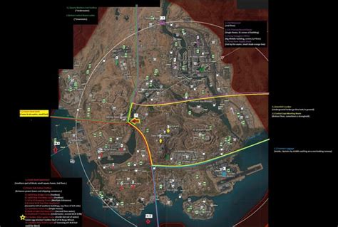 A few Warzone 2 DMZ key locations map : r/CODWarzone