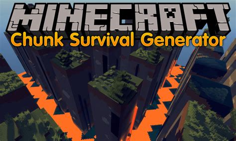 Chunk Survival Generator Mod 1.12.2 (Challenge Yourself At the Next Level) - 9Minecraft.Net