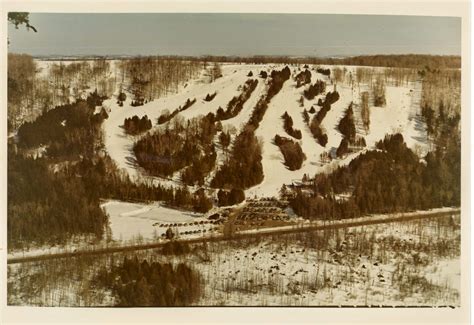 More History of the Peterborough Ski Club: Aerial View of Peterborough Ski Club property Bethany