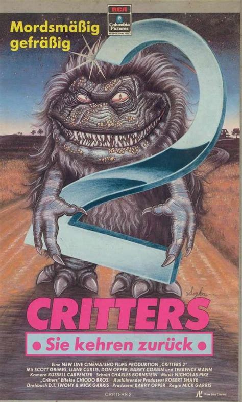 Critters 2 (1988) - Poster DE - 672*1115px