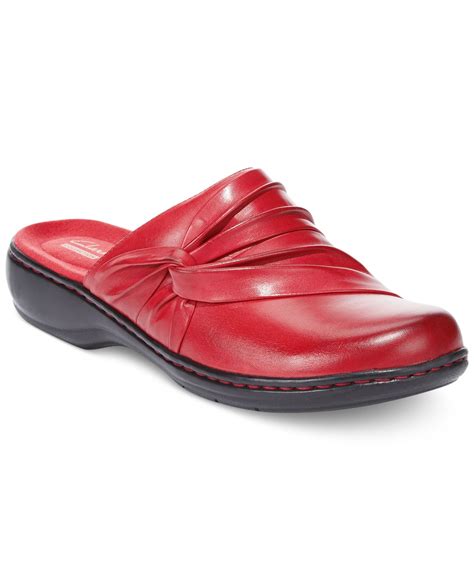 Lyst - Clarks Collections Womens Leisa Deina Clogs in Red