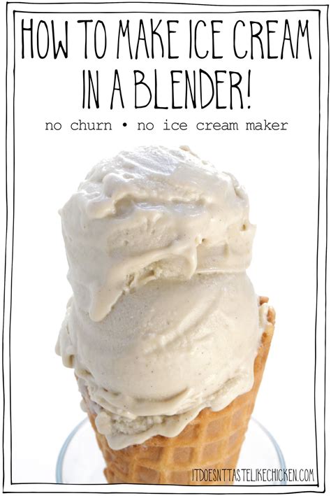 How to Make Ice Cream in a Blender! | Recipe Cart