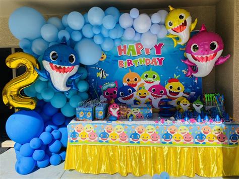 Baby Shark Party Decorations | Fun Under the Sea Theme