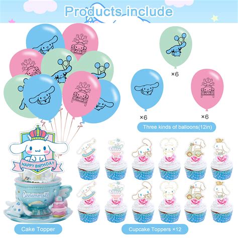 Buy Cinnamoroll Party Decorations,Birthday Party Supplies For Cinnamoroll Party Supplies ...