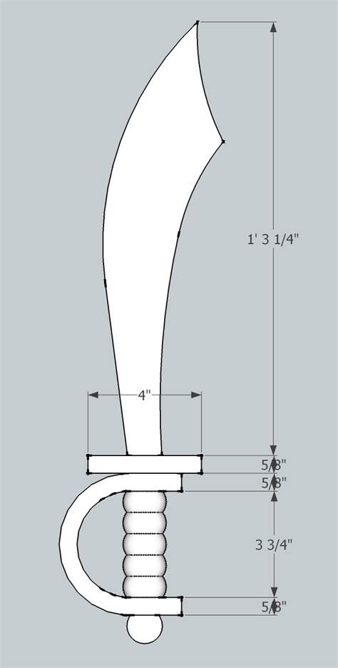 Wood katana templates - hisalaunch