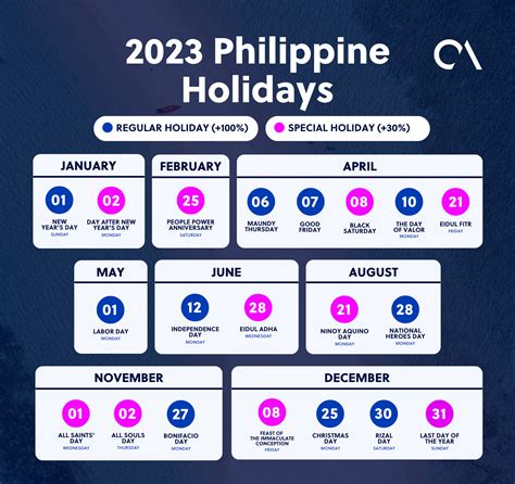 October Holidays 2024 Philippines - Inge Regine