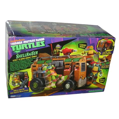 Teenage Mutant Ninja Turtles TMNT Shellraiser Playmates Toy Vehicle - Walmart.com - Walmart.com