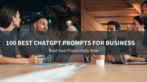 100 Best ChatGPT Prompts for Business - Prompts Ninja