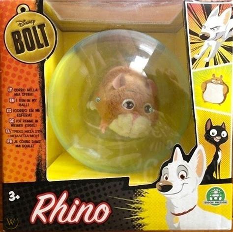 Disney Bolt RHINO The Hamster in His Ball - NEW - HTF Retired COLLECTIBLE Toy | #1832824501