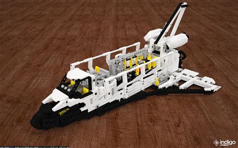 LEGO Space Shuttle | Indigo Renderer