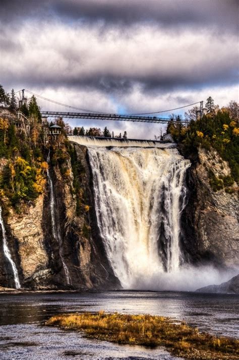 Montmorency Falls Quebec City Quebec - Photorator