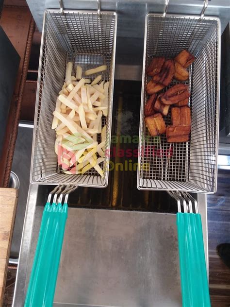 For Sale: Commercial Gas-operated Deep Fryer With Baskets - Moan Area