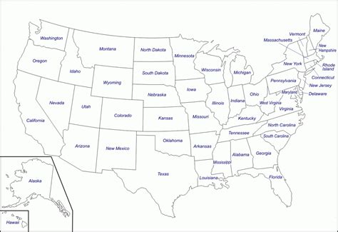 Usa Map Without States – Topographic Map of Usa with States