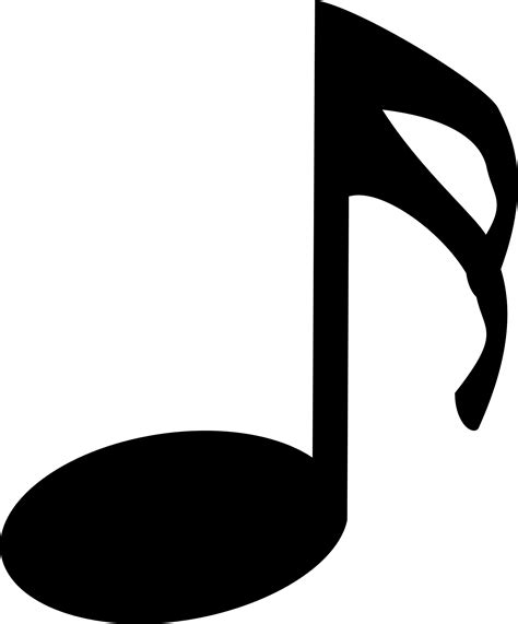 Clipart - music sixteenthnote