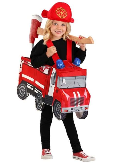 Fire Truck Toddler Costume