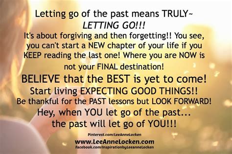 Inspirational Quotes About Letting Go Of Past. QuotesGram