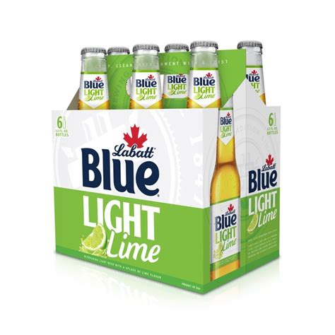 Labatt Blue Light Light Beer, Lime (12 fl oz) - Instacart