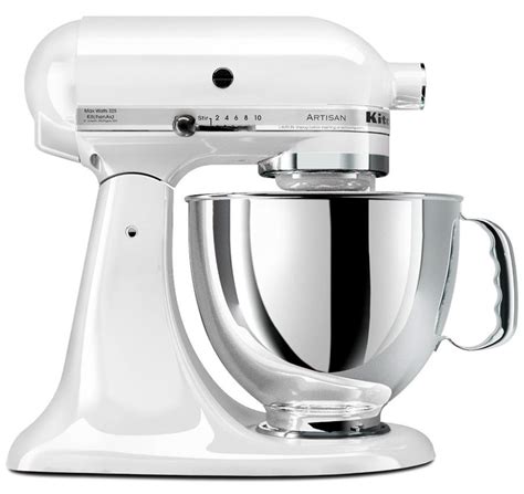 220 Volt KitchenAid Artisan Stand Mixer - White