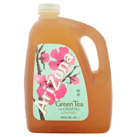 AriZona Green Tea with Ginseng and Honey - 128 fl oz Jug – BrickSeek