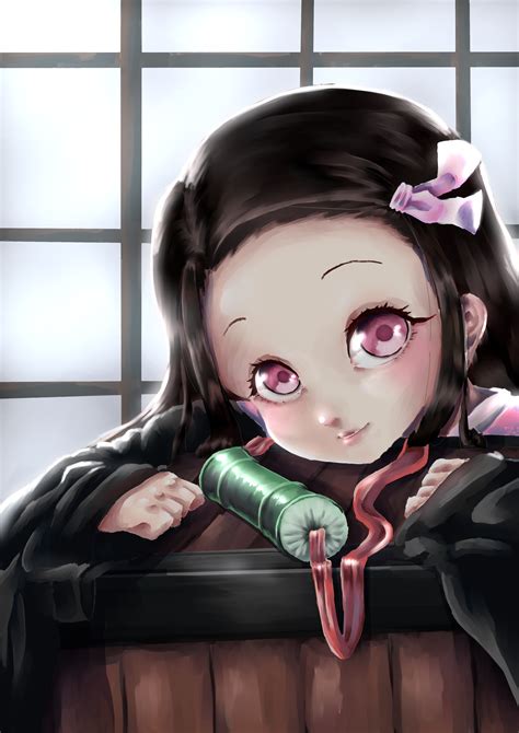 Nezuko - Demon Slayer Fanart : r/anime