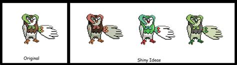 Dartrix Shiny Ideas by gardehero on DeviantArt