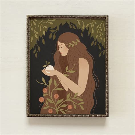 Mother Eve Eve Art Print Adam and Eve the Garden of Eden - Etsy