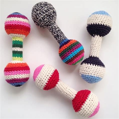 Classic Crochet Baby Rattle | London Mummy | Stylish, luxury baby gifts