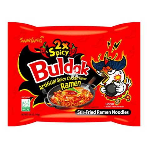 Samyang Buldak Hot Chicken Double Spicy Ramen Noodles (140g) – SoSweet