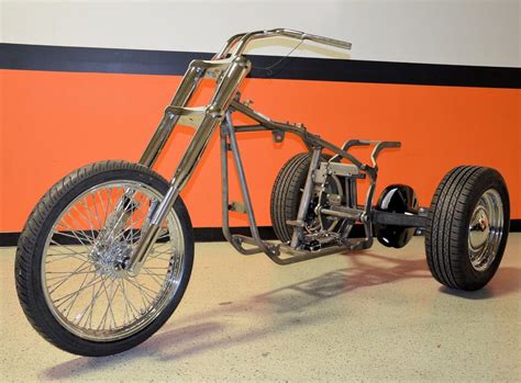 Custom Trike Softail Bobber Chopper Frame Rolling Chassis Roller Harley Bike Kit | eBay ...